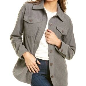 AVEC LES FILLES Corduroy Shirt Jacket Shacket